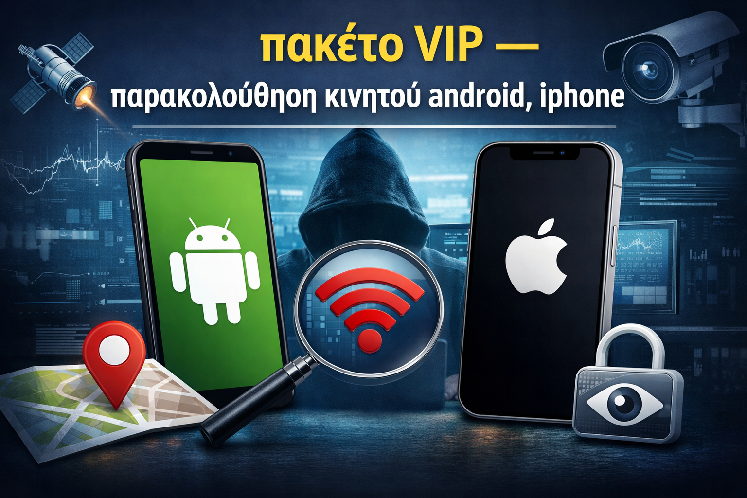πακέτο VIP — παρακολούθηση κινητού android, iphone